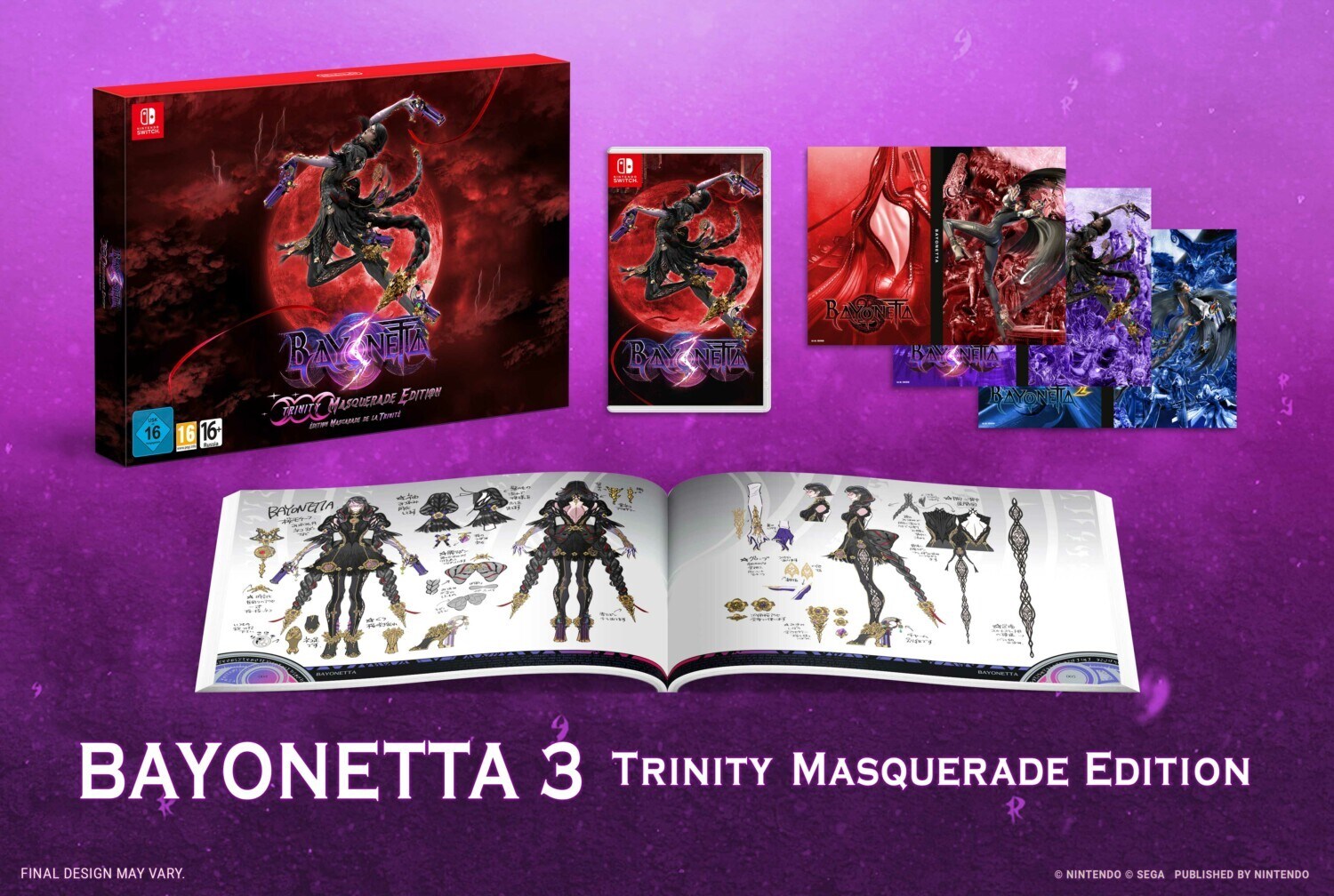 Bayonetta deals 3 Trinity Masquerade Edition - Nintendo Switch *NEW*